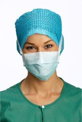 Morven Tek Kullanımlık 3 Katlı Lastikli Telli 200'lü Yetişkin Cerrahi Maske Beyaz