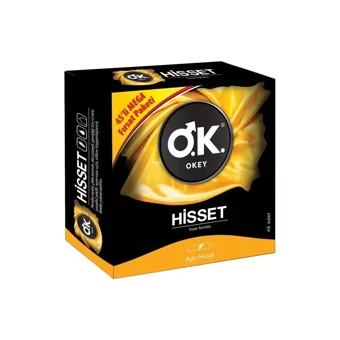 Okey Hisset İnce Prezervatif 45'li