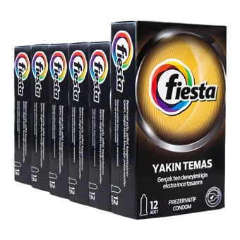 Fiesta Yakın Temas Ultra İnce Prezervatif 6x12'li