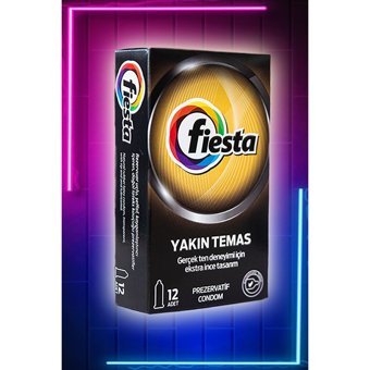 Fiesta Yakın Temas Ultra İnce Prezervatif 6x12'li