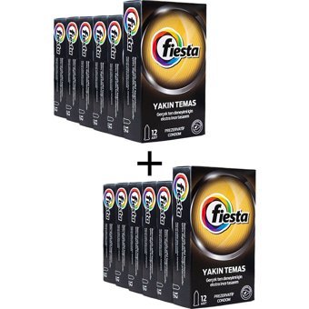 Fiesta Yakın Temas Ultra İnce Prezervatif 6x12'li
