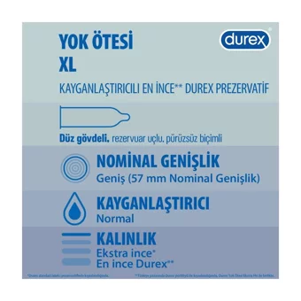 Durex Yok Ötesi Ultra İnce Prezervatif 2x20'li+Durex Aloe Vera Kayganlaştırıcı Jel 200 ml