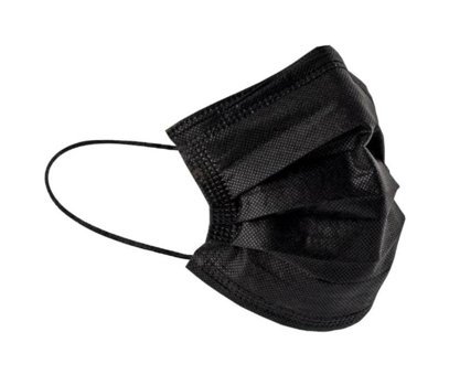 Ttr Tek Kullanımlık 3 Katlı Lastikli Telli 50'li Yetişkin Maske Yeşil