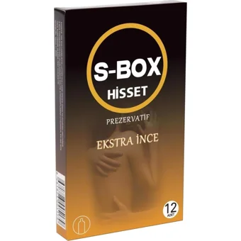 S-Box Hisset Ultra İnce Prezervatif 3x12'li
