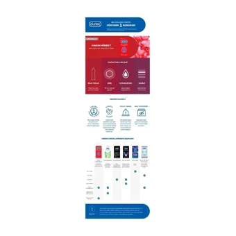 Durex Yakın Hisset İnce Prezervatif 2x10'lu