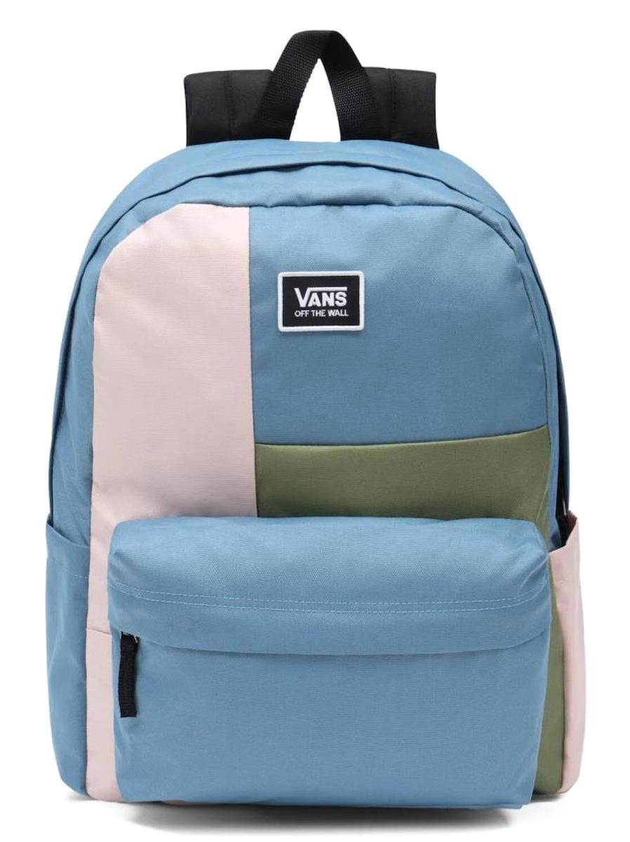 Vans 3159 Su Geçirmez 2 Gözlü Çok Renkli Lise-Üniversite Unisex Sırt Çantası
