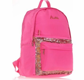 Kaukko Magical 3 Gözlü Pembe İlkokul Kız Çocuk Sırt Çantası