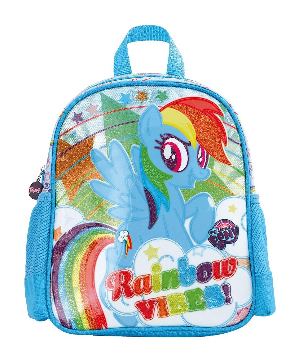 Frocx 5222 Rainbow Dash My Little Pony Su Geçirmez Tek Gözlü Mavi Anaokulu Kız Çocuk Sırt Çantası