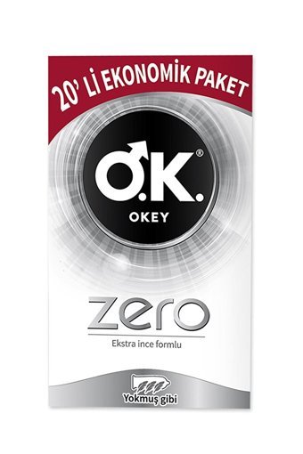 Okey Zero Ultra İnce Prezervatif 45'li+Okey Zero Kayganlaştırıcı Jel 100 ml