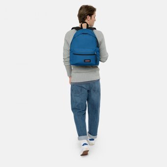 Eastpak 2 Gözlü Mavi Lise-Üniversite Unisex Sırt Çantası
