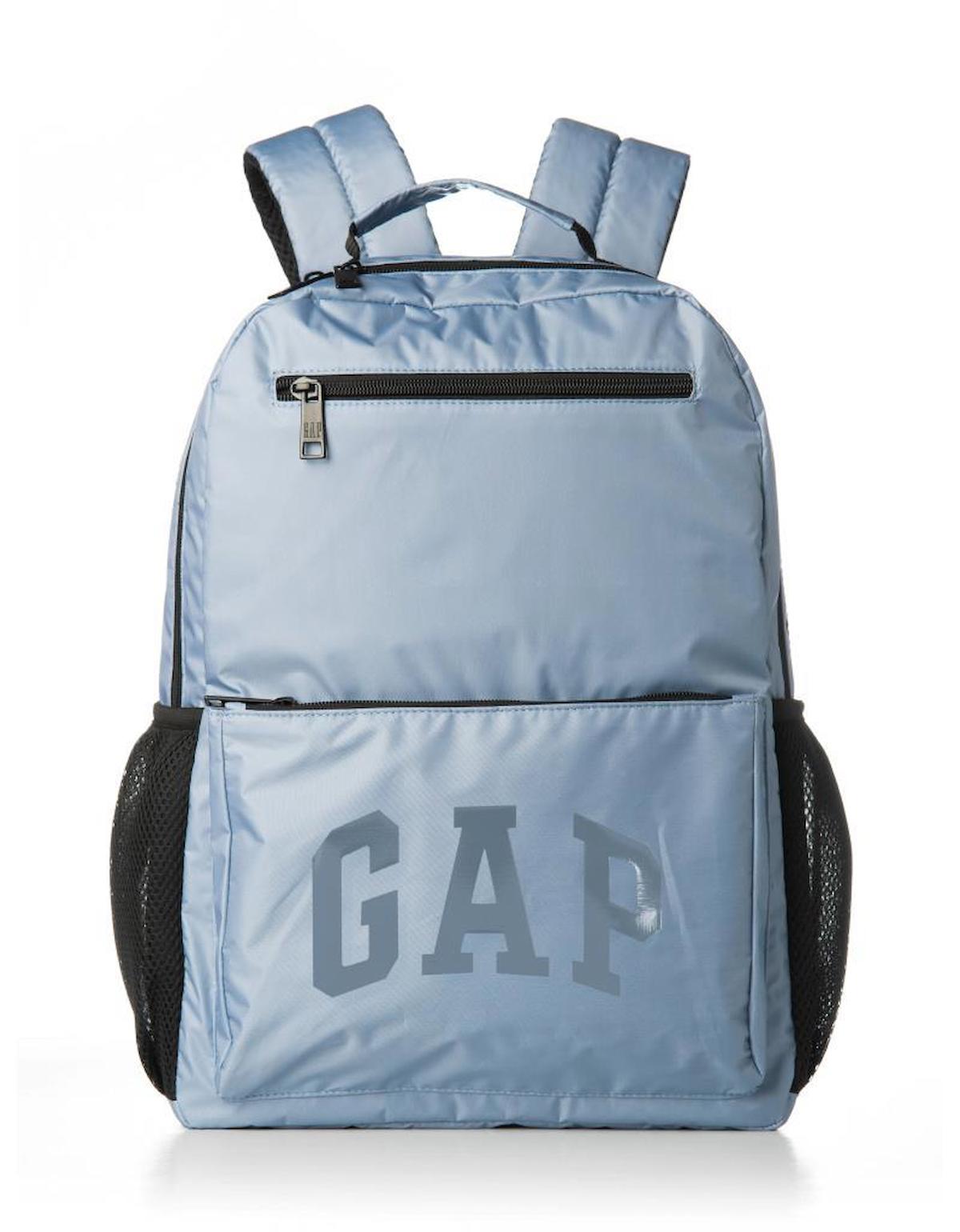 Gap 4 Gözlü Mavi Lise-Üniversite Unisex Sırt Çantası