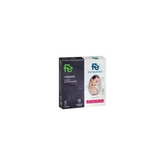 Fe Classic Prezervatif 12'li+Fe İntim Temizleme Mendili