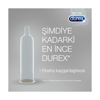 Durex Yok Ötesi Ultra İnce Prezervatif 20'li+Veet Men Duşta Tüy Dökücü Krem 150 ml