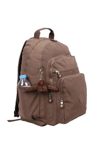 Celonia 8864 Su Geçirmez 5 Gözlü Kahverengi Lise-Üniversite Unisex Sırt Çantası