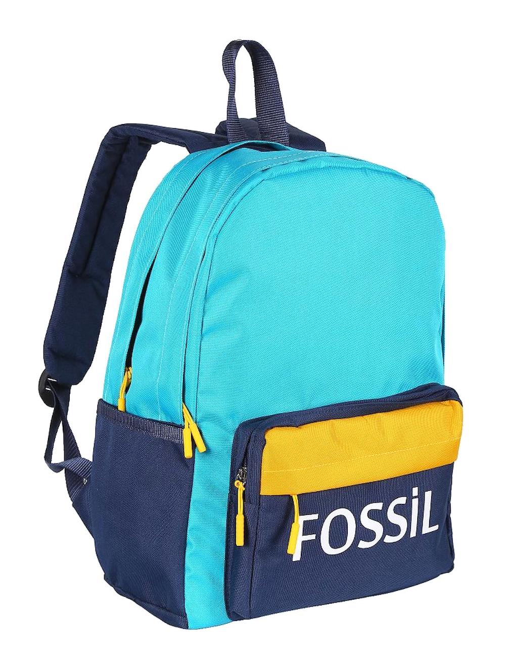 Fossil 9504-13 6 Gözlü Turkuaz Lise-Üniversite Unisex Sırt Çantası
