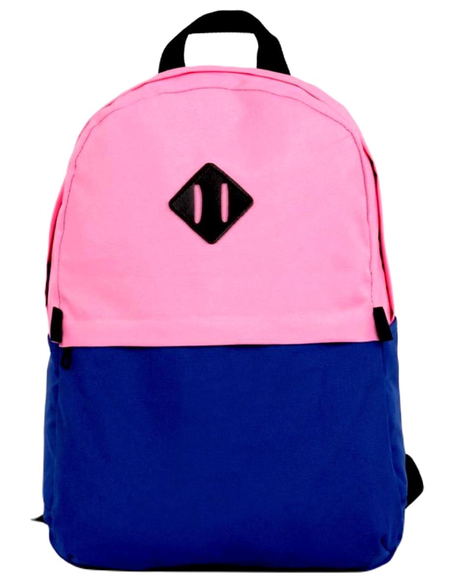 Gen-of 2 Gözlü Mavi-Pembe İlkokul Unisex Sırt Çantası
