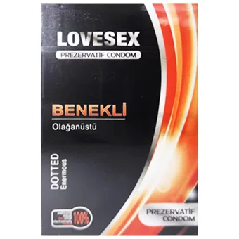 Lovesex Benekli Prezervatif 10'lü