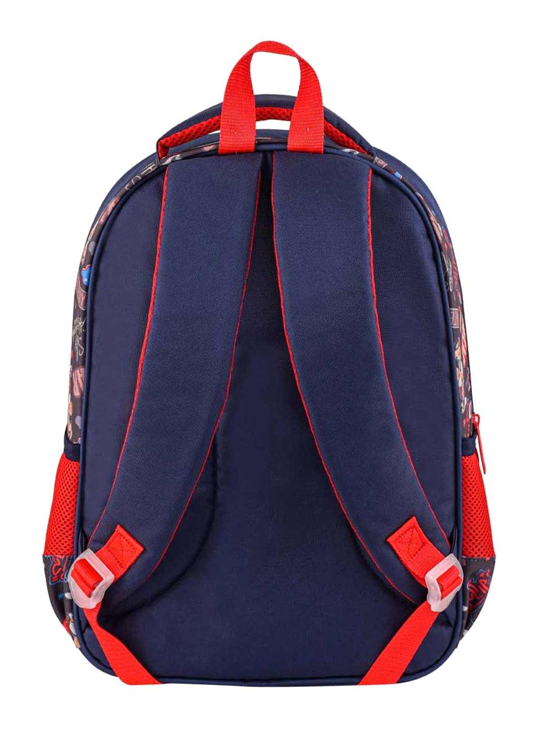 Muggle MU-3809 Ayı Hayvan 2 Gözlü Çok Renkli İlkokul Unisex Sırt Çantası