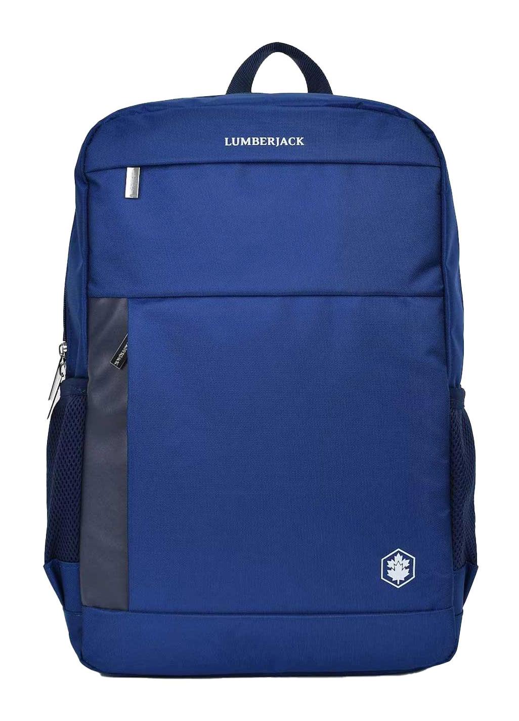 Lumberjack LMÇAN23025 Su Geçirmez 4 Gözlü Lacivert İlkokul Unisex Sırt Çantası