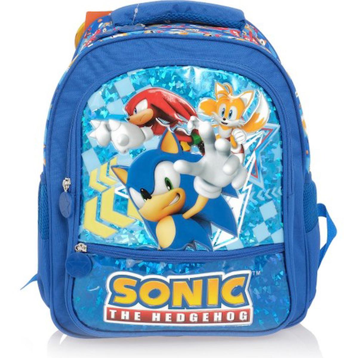 Celonia Sonic Tek Gözlü Mavi Anaokulu Erkek Sırt Çantası