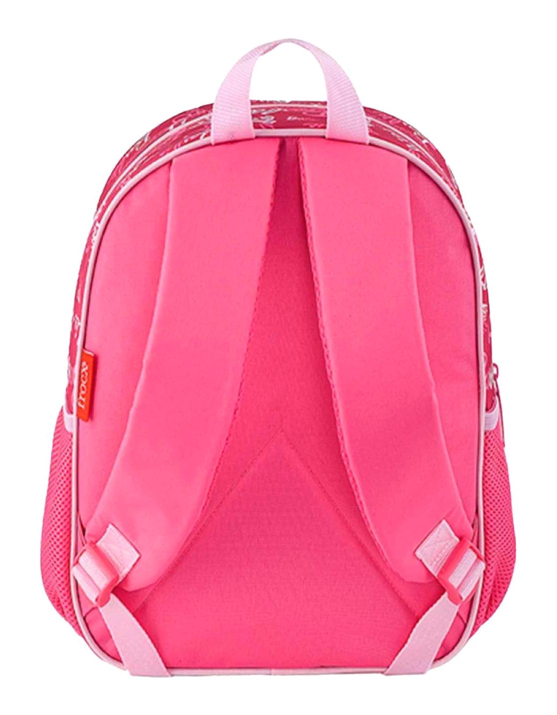 Frocx OTTO-41205 Barbie Mattel Su Geçirmez Tek Gözlü Pembe Anaokulu Kız Çocuk Sırt Çantası
