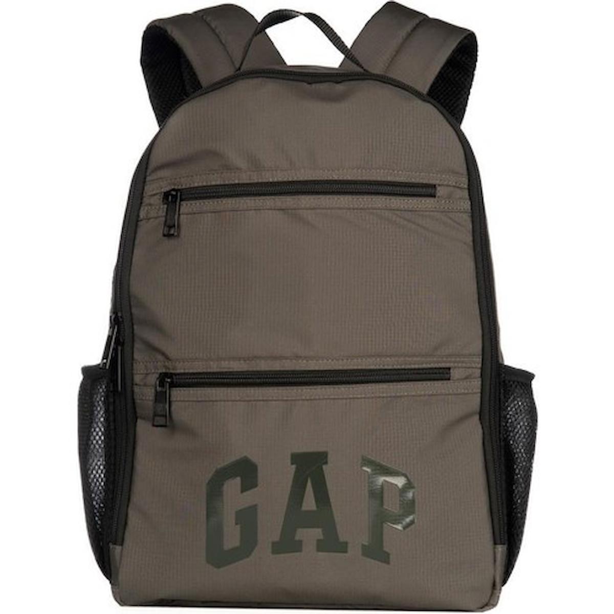 Gap 03451 6 Gözlü Haki Lise-Üniversite Unisex Sırt Çantası