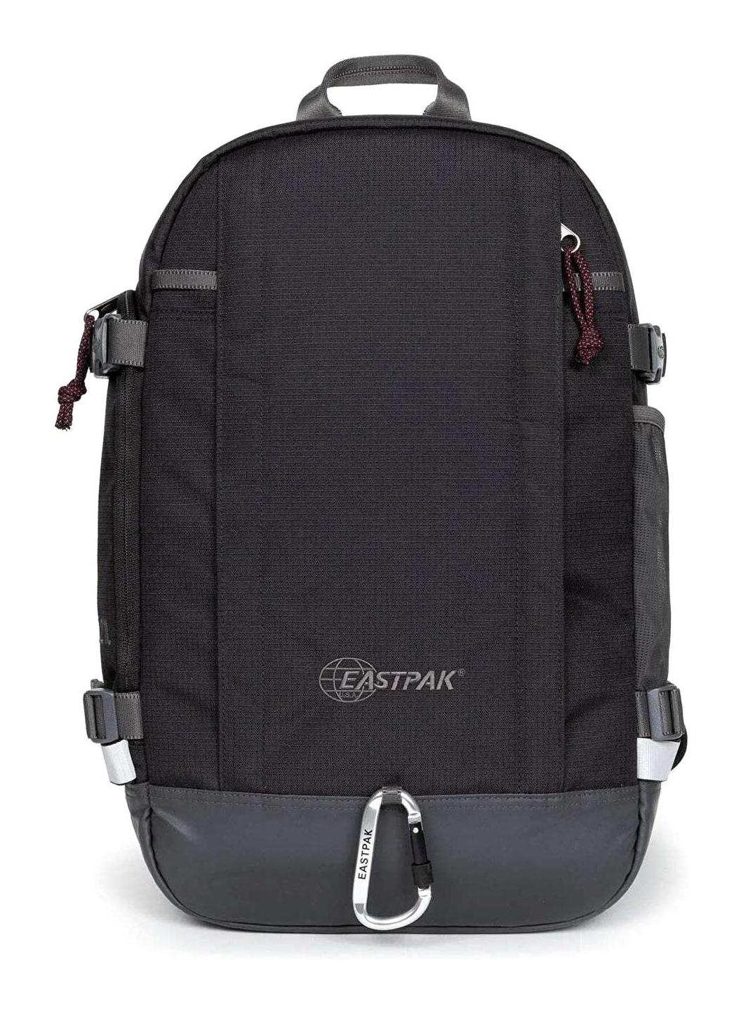 Eastpak EK0A5BEL9A71 Su Geçirmez 3 Gözlü Siyah Lise-Üniversite Unisex Sırt Çantası