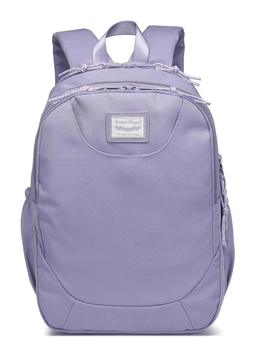 Smart Bags 3199 3 Gözlü Lila Lise-Üniversite Kız Çocuk Sırt Çantası