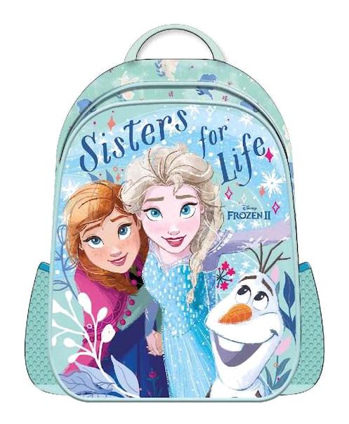 Frocx OTTO-41191 Elsa Frozen Su Geçirmez Tek Gözlü Yeşil Anaokulu Kız Çocuk Sırt Çantası