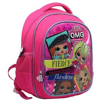 Wiggle 6005 L.O.L Surprise 4 Gözlü Pembe İlkokul Kız Çocuk Sırt Çantası