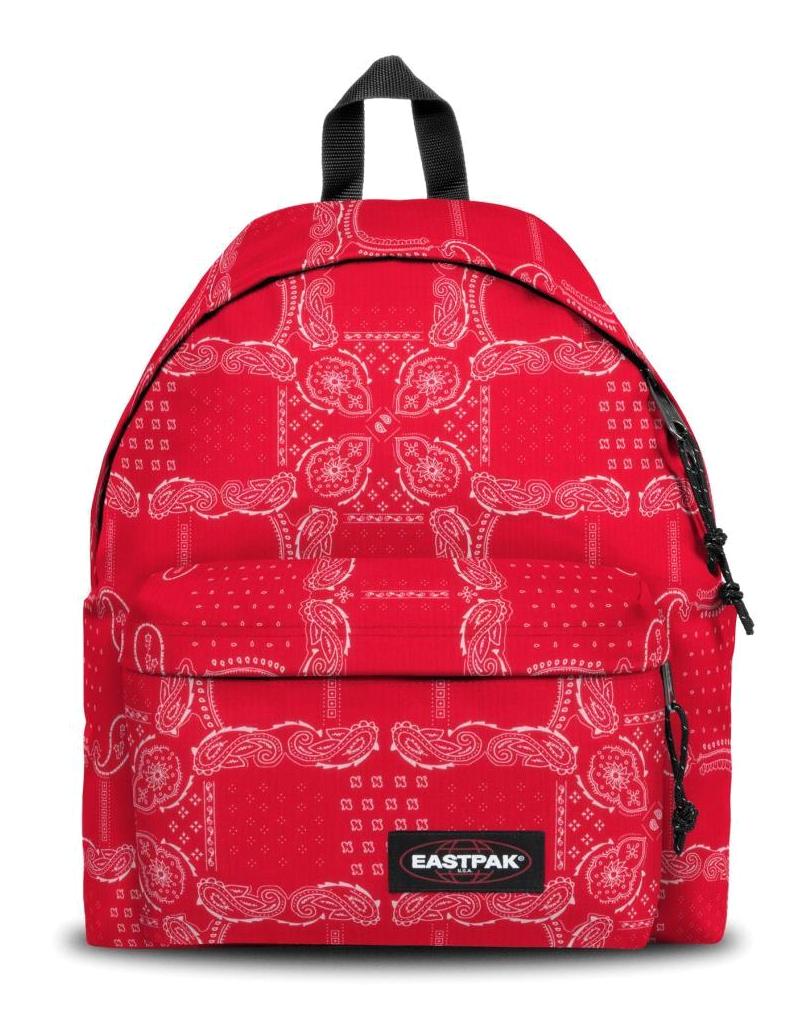 Eastpak EK620U72 Geometrik 2 Gözlü Kırmızı Lise-Üniversite Unisex Sırt Çantası