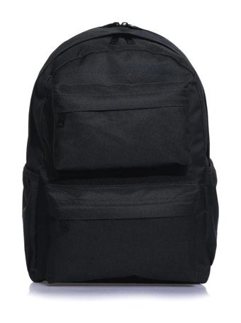 Gap 03397 Su Geçirmez 3 Gözlü Siyah Lise-Üniversite Unisex Sırt Çantası