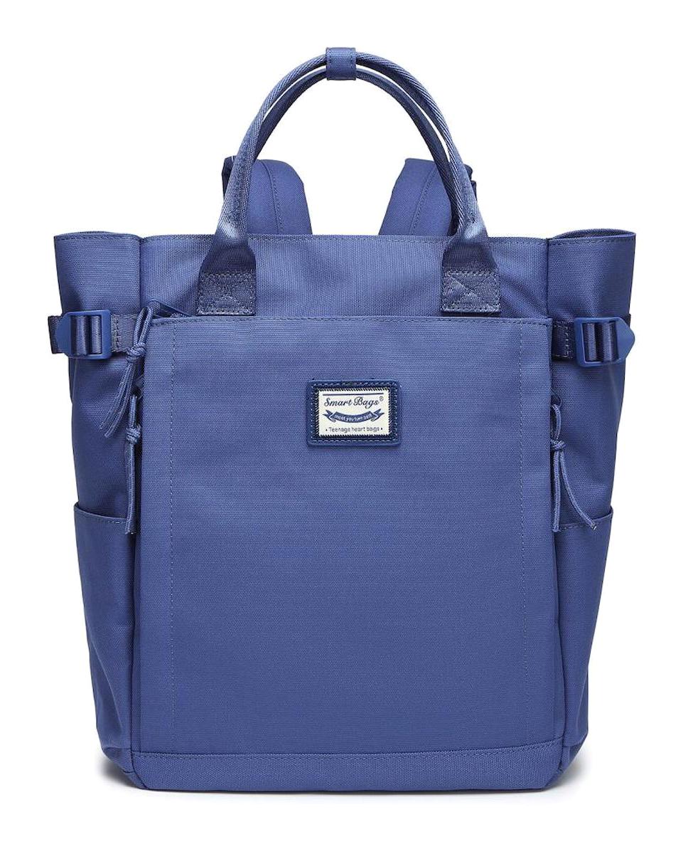 Smart Bags 3194 2 Gözlü Koyu Mor Lise-Üniversite Erkek Sırt Çantası