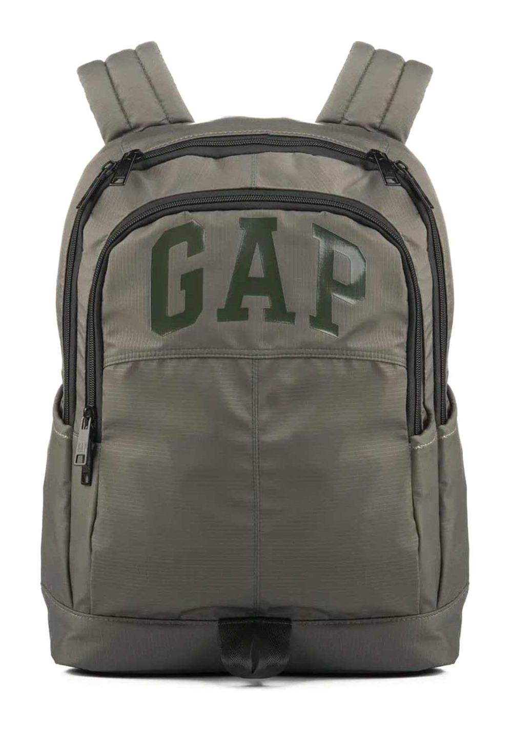 Gap 03473 2 Gözlü Haki İlkokul Unisex Sırt Çantası