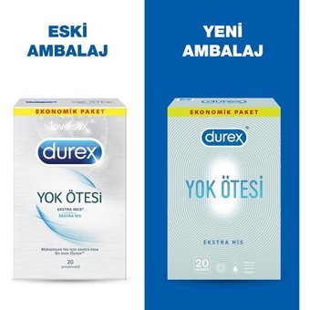 Durex Yok Ötesi İnce Prezervatif 2x20'li