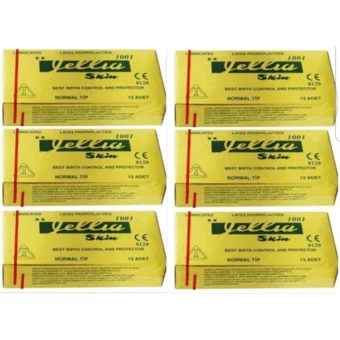 Jellia Skin Prezervatif 6x12'li