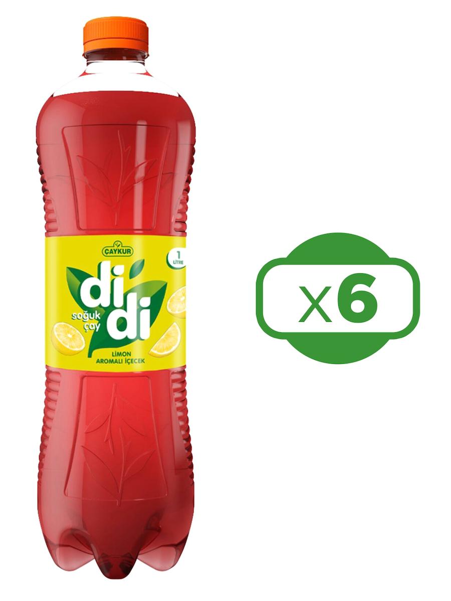 Çaykur Didi Limonlu Soğuk Çay 6x1 lt