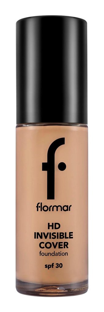 Flormar Invisible Cover HD Su Bazlı Güneş Koruyuculu Likit Tüp Fondöten 50 ml