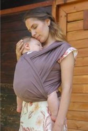 Mamadusbaby Premium Kalpler Gri Wrap Sling