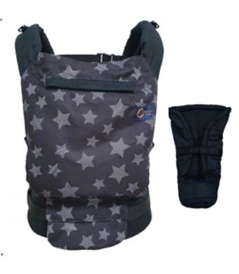 Babalinbaby Art-584 Bel Destekli Siyah Sling