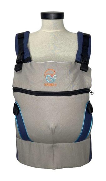 Mamadusbaby Bel Destekli Mavi Sling