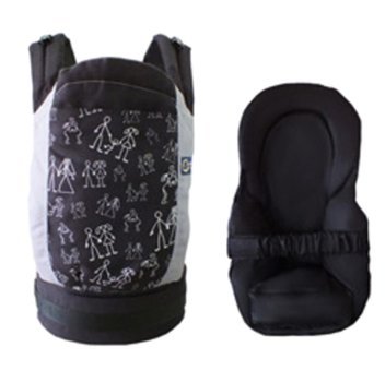 Babalinbaby Çöp Adam Siyah Halka Sling