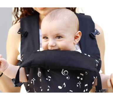 İlkay Baby Bel Destekli Siyah Sling