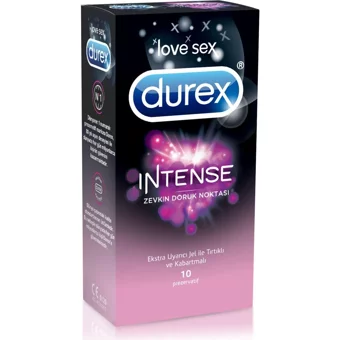 Durex Intense Tırtıklı Prezervatif 10'lu