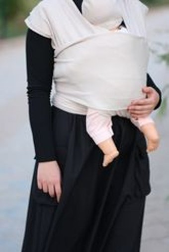 Lorasina Baby Ekru Wrap Sling