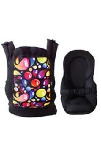 Babalinbaby Lolipop Bel Destekli Beyaz-Siyah Sling
