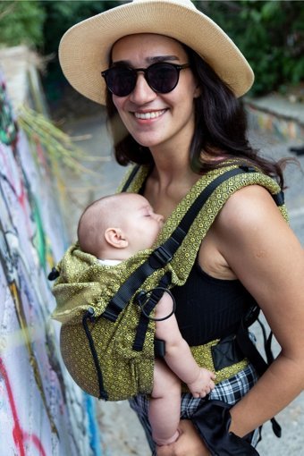 Huggyberry Bel Destekli Kahverengi Sling