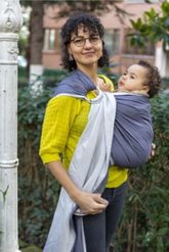 Solomombaby Fil Sarı Halka Sling