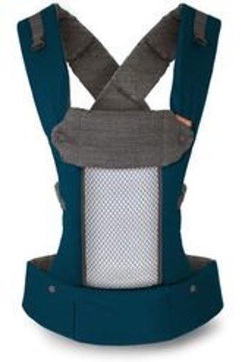 Solomombaby Bel Destekli Mavi-Siyah Sling