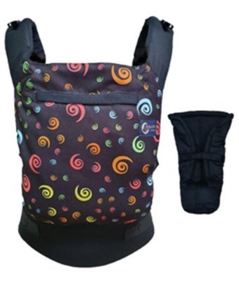 Babalinbaby Bel Destekli Siyah Sling